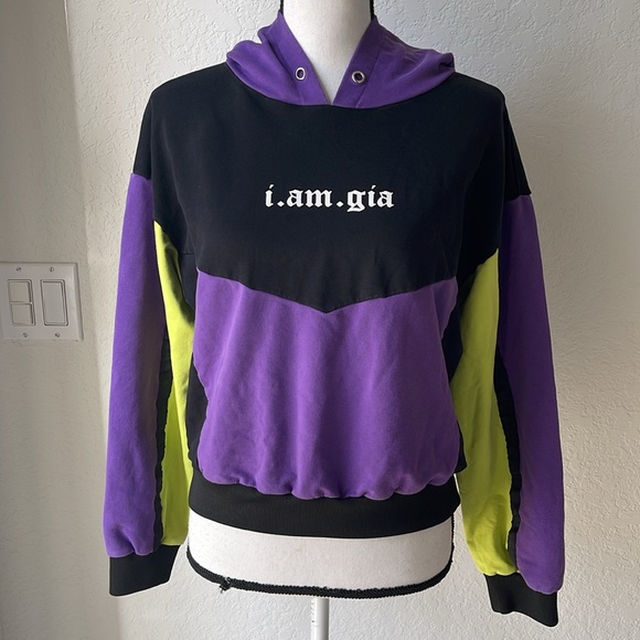 I.AM.GIA Tops - I.AM.GIA techno biking sweatshirt Hoodie XS extra small